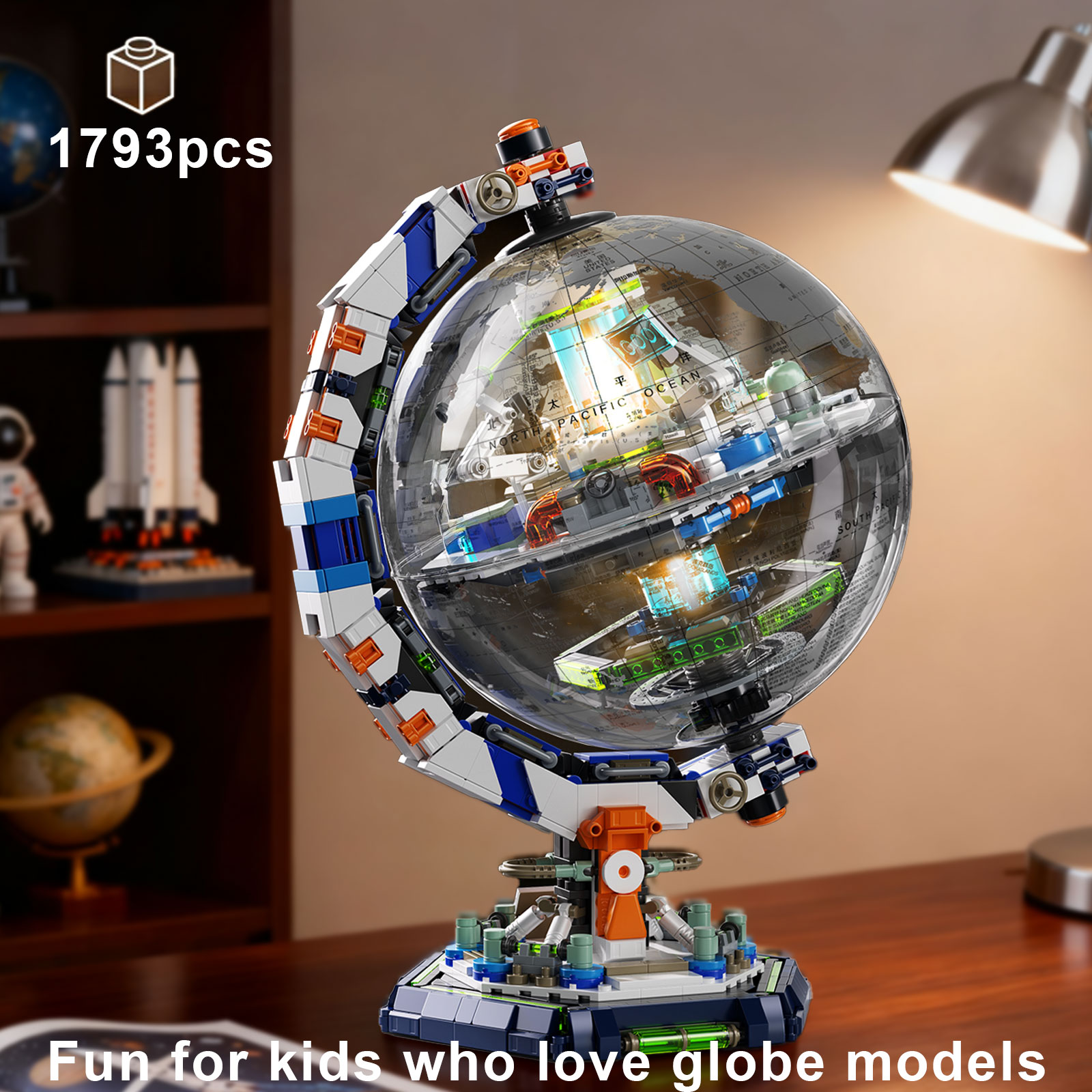 Office Tech And Space - KAVOWORLD 1793PCS Conjunto de Blocos de