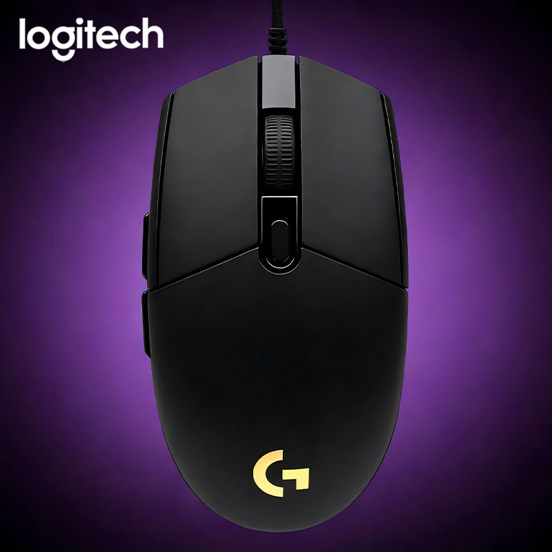 Logitech Mouse G203 - Mouse Logitech G203/G402 com sensor de