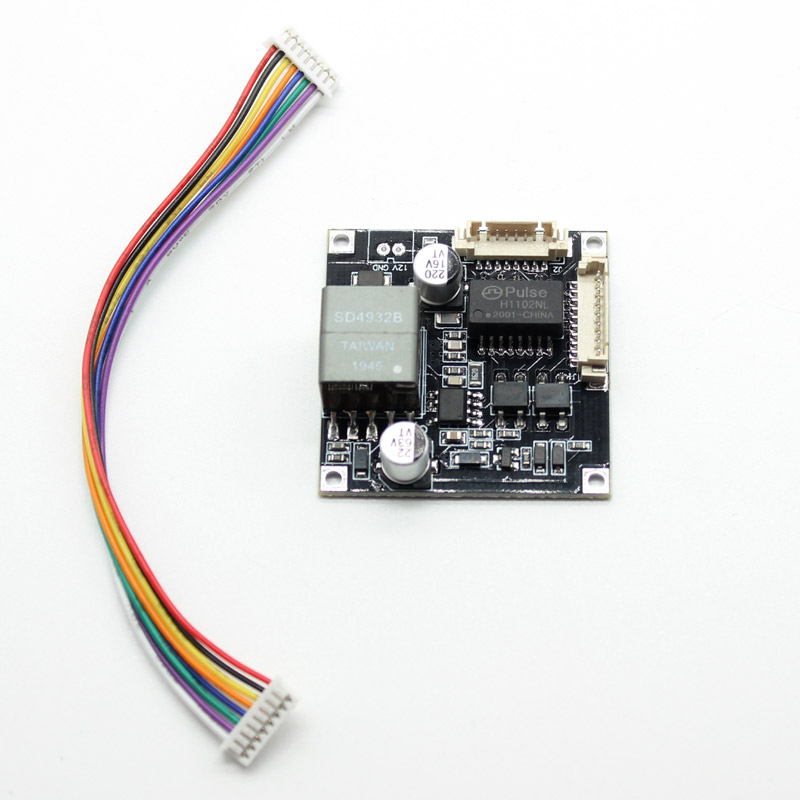 Power Over Ethernet - Placa de Módulo POE para Câmera