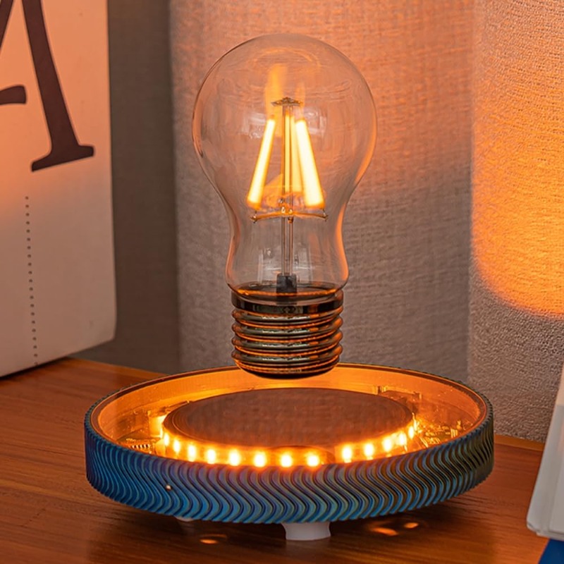 Office Tech Decor - Lâmpada LED Flutuante Sem Fio para
