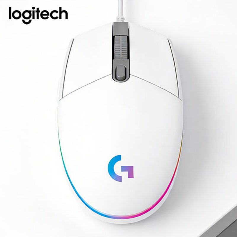 Logitech Mouse G203 - Mouse de Escritório Ergonômico Logitech G102/G203