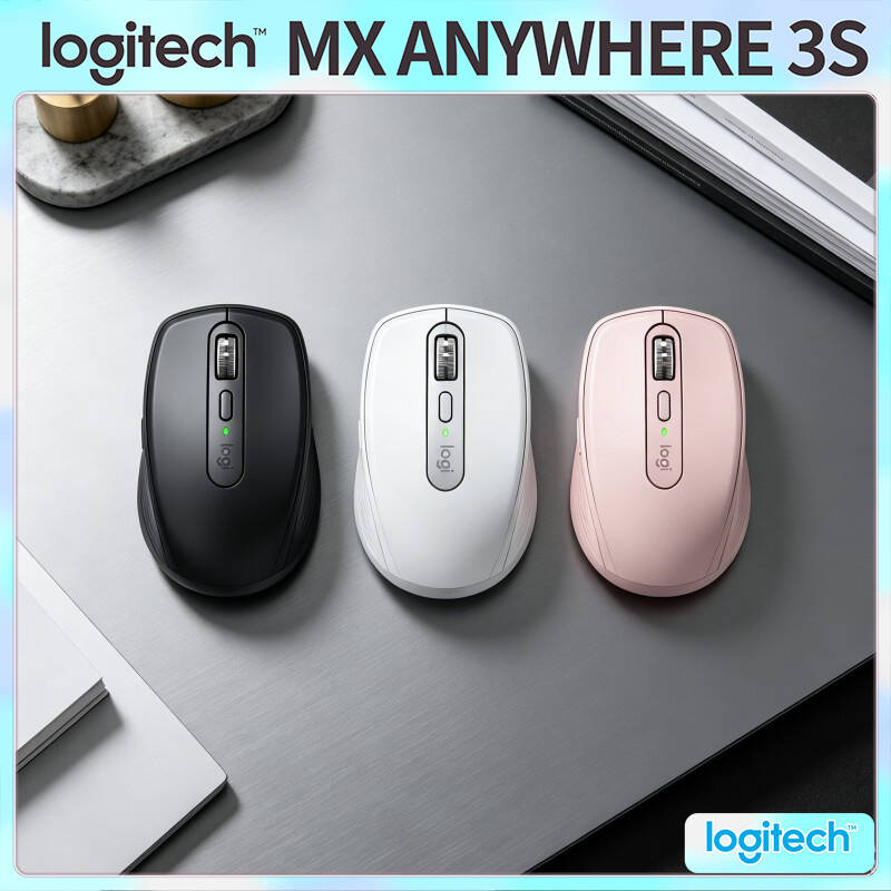 Office Tech And Space - Mouse Sem Fio MX Anywhere 3S