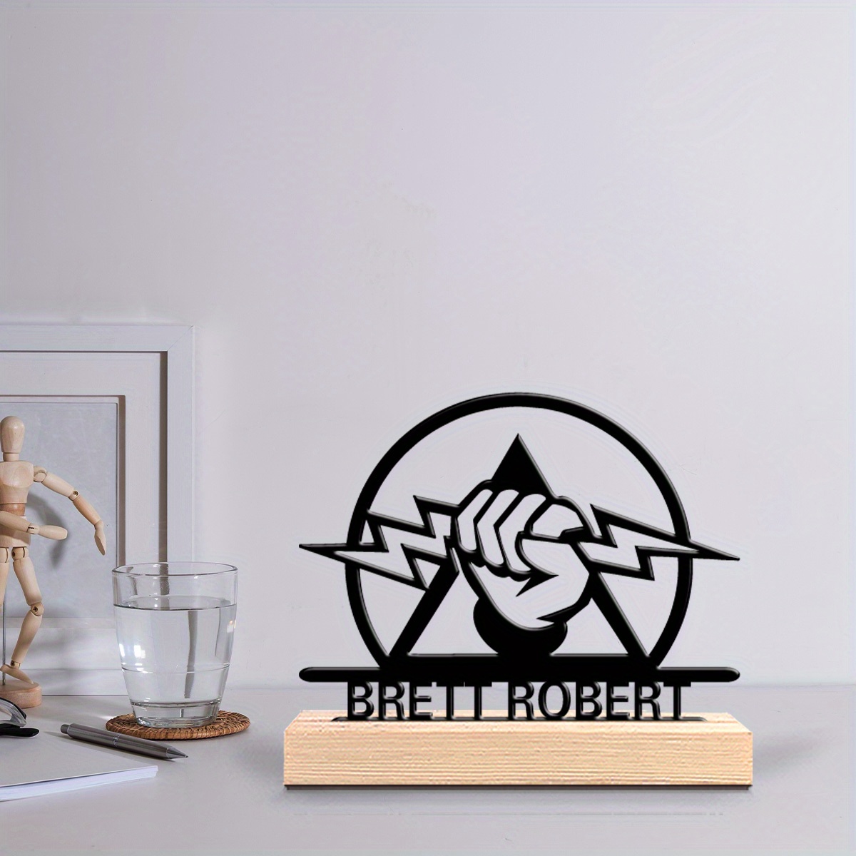 Placa de Metal Personalizada p - Office Tech Decor avaliação e preço