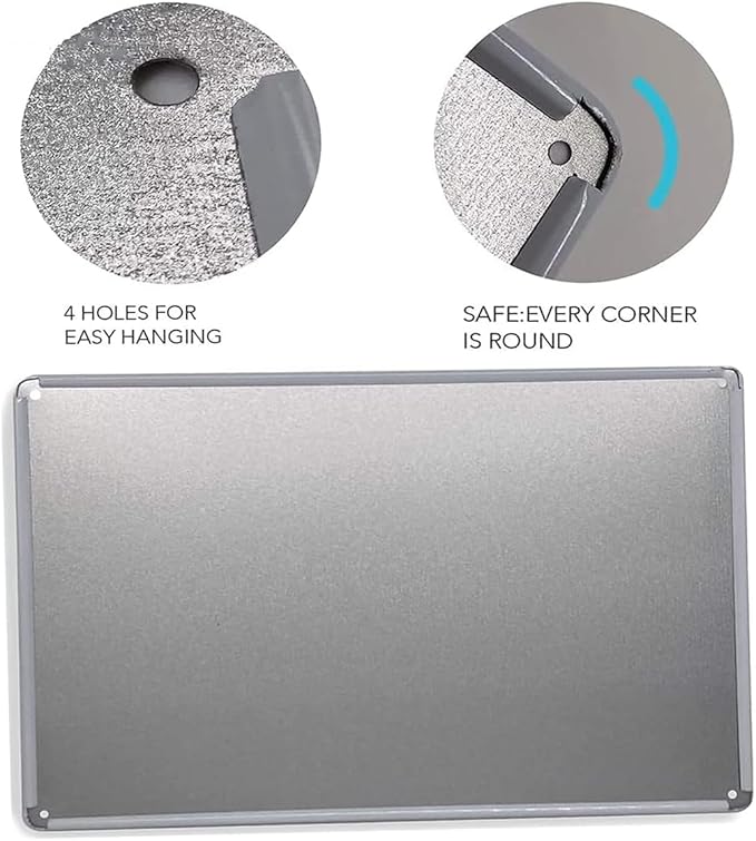 Sinal de lata de metal 8x12 Po - Office Tech Decor avaliação e preço