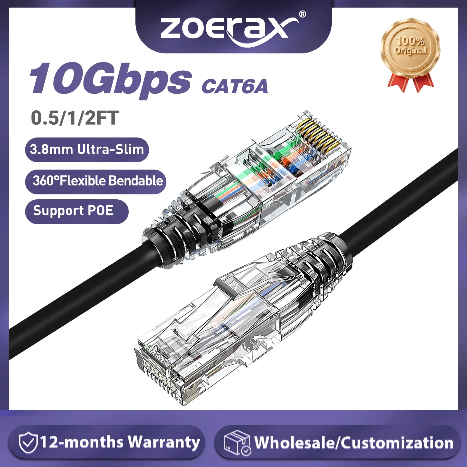 Cabo de Rede Ethernet ZoeRax C - Power Over Ethernet avaliação e preço