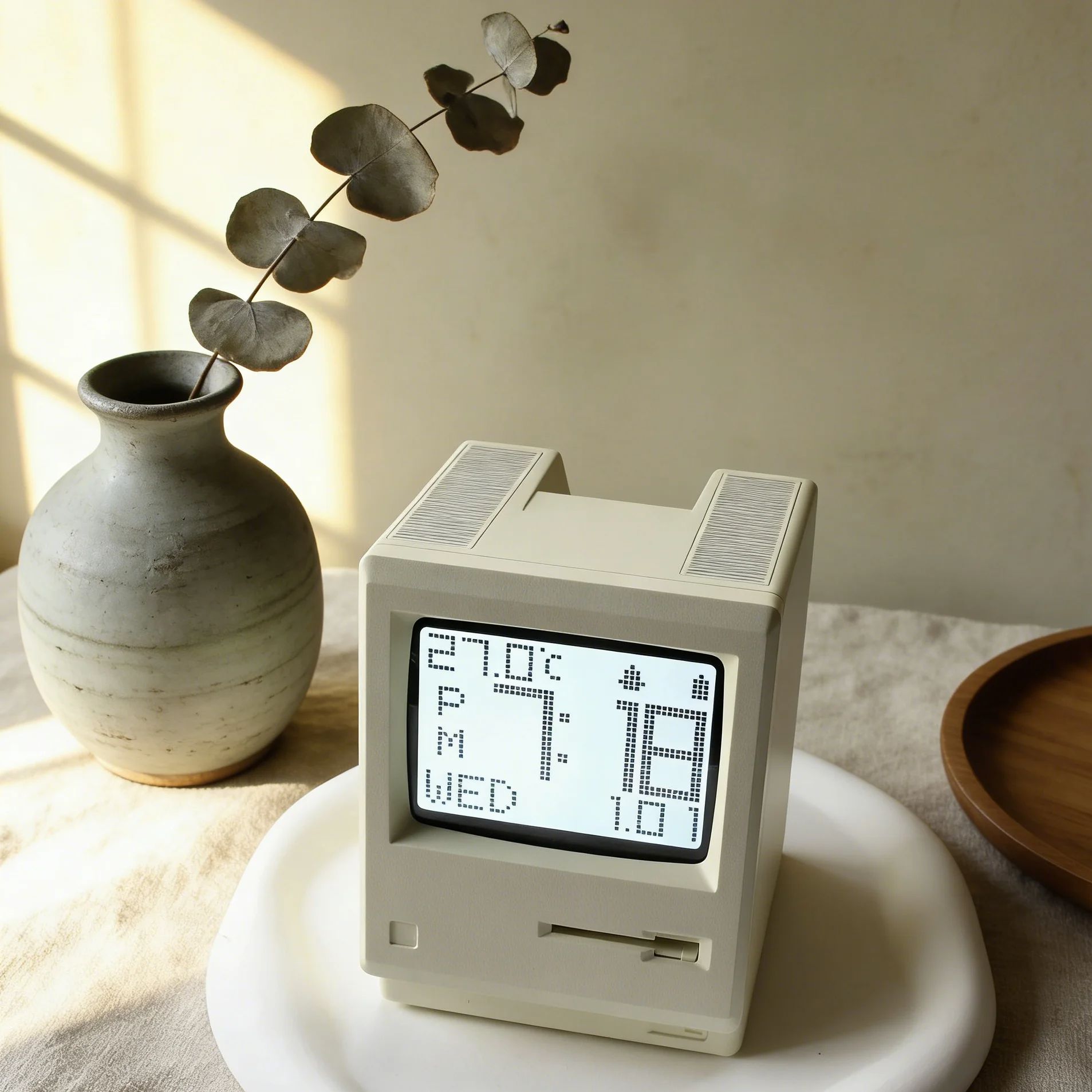 Retro nostálgico maclock despe - Office Tech Decor avaliação e preço