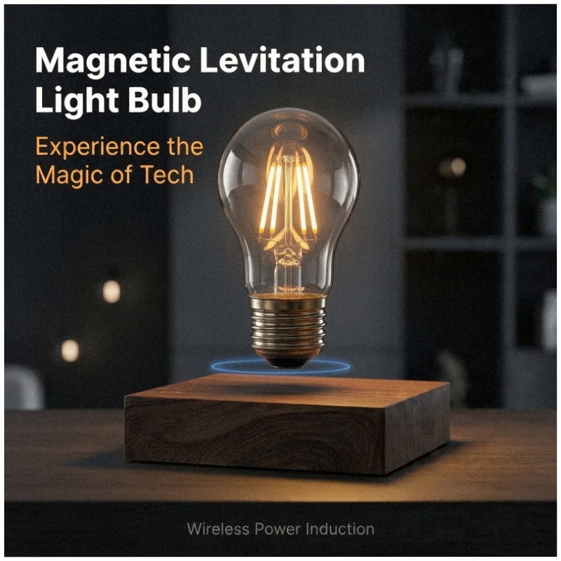 Lâmpada LED Flutuante Magnétic - Office Tech Decor avaliação e preço