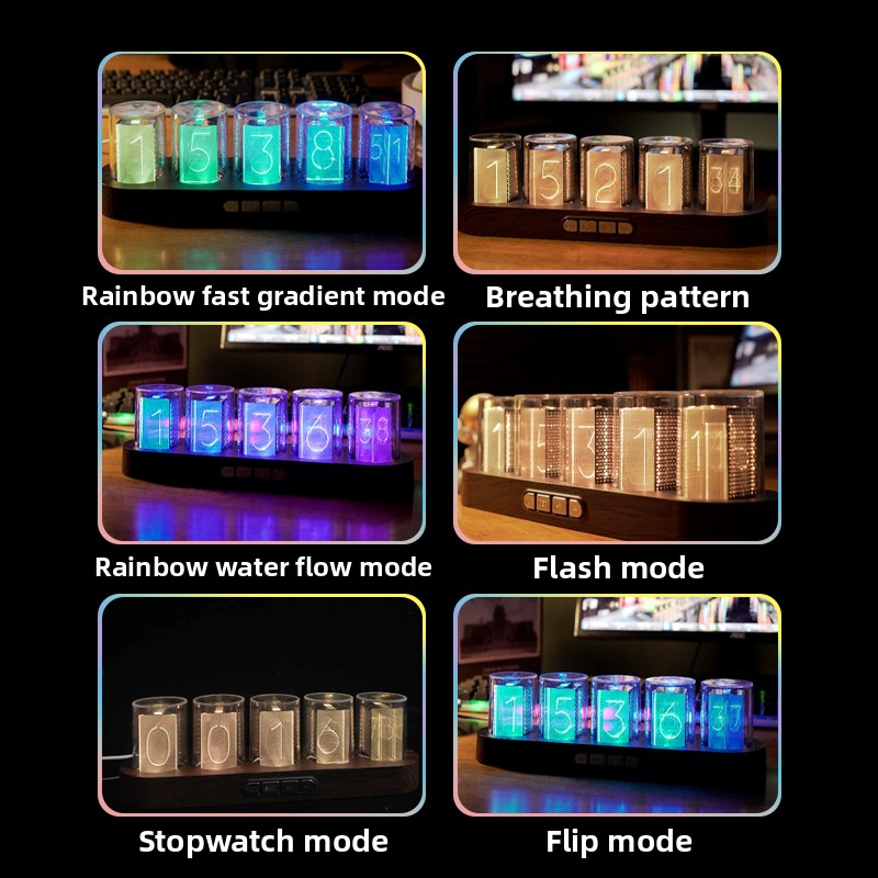Relógio Digital RGB para Deskt - Office Tech Decor avaliação e preço
