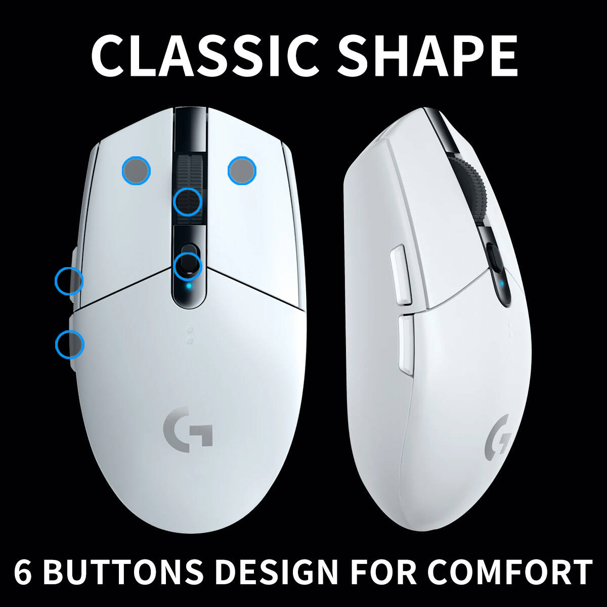 Mouse Gamer Sem Fio Logitech G - Logitech Mouse G203 avaliação e preço