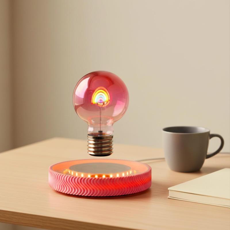 Lâmpada LED Flutuante Sem Fio  - Office Tech Decor avaliação e preço
