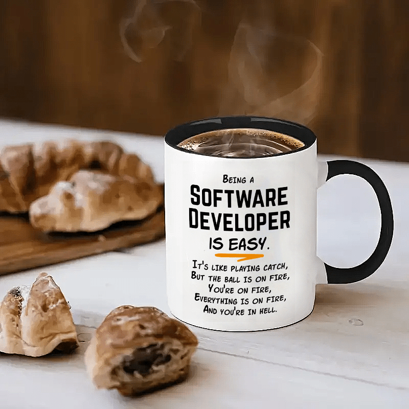 Caneca de Cerâmica 11oz com Hu - Office Tech Gifts avaliação e preço