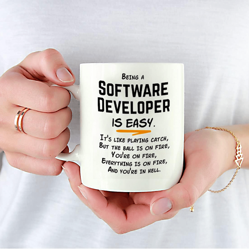 Caneca de Cerâmica 11oz com Hu - Office Tech Gifts avaliação e preço