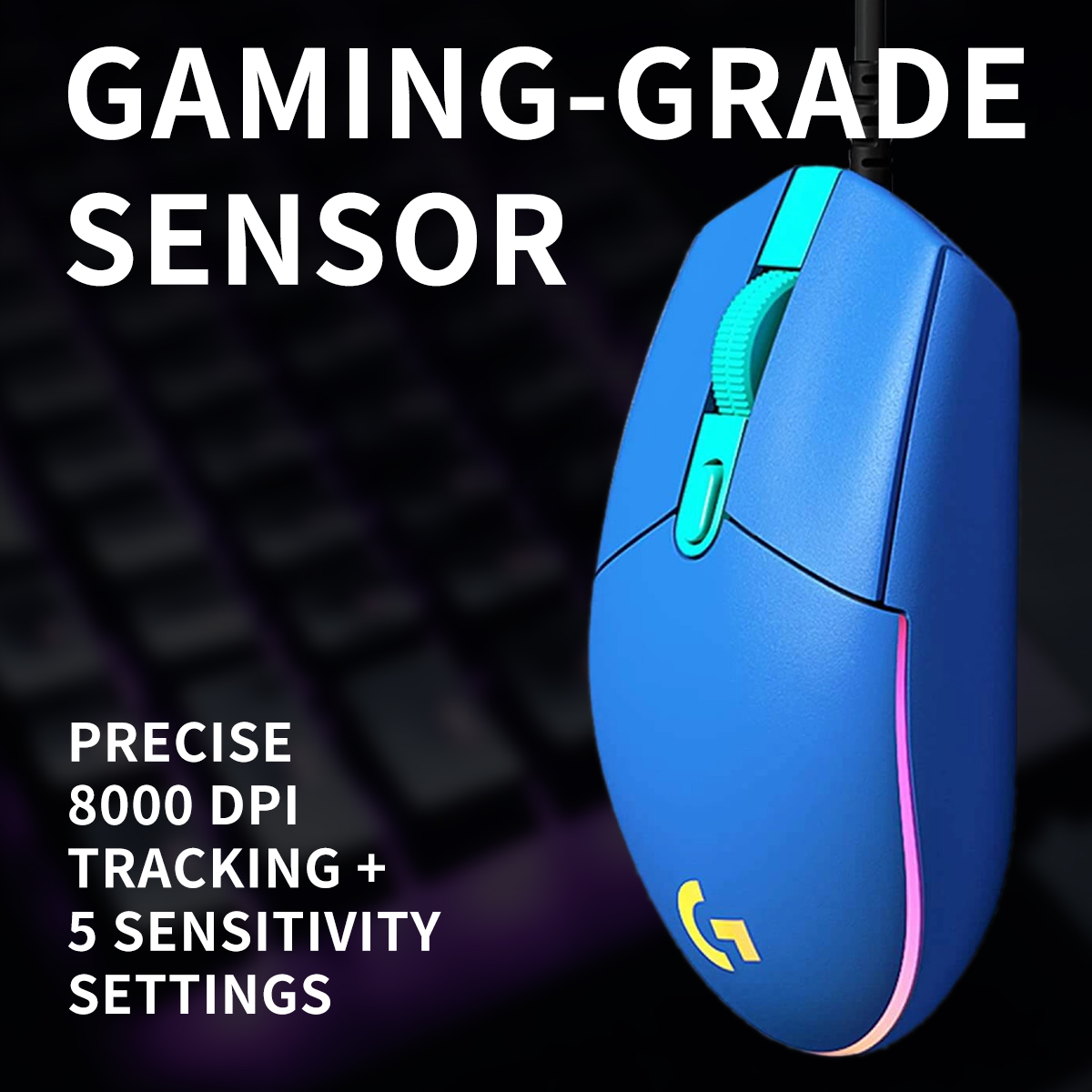 Mouse para jogos com fio Logit - Logitech Mouse G203 avaliação e preço