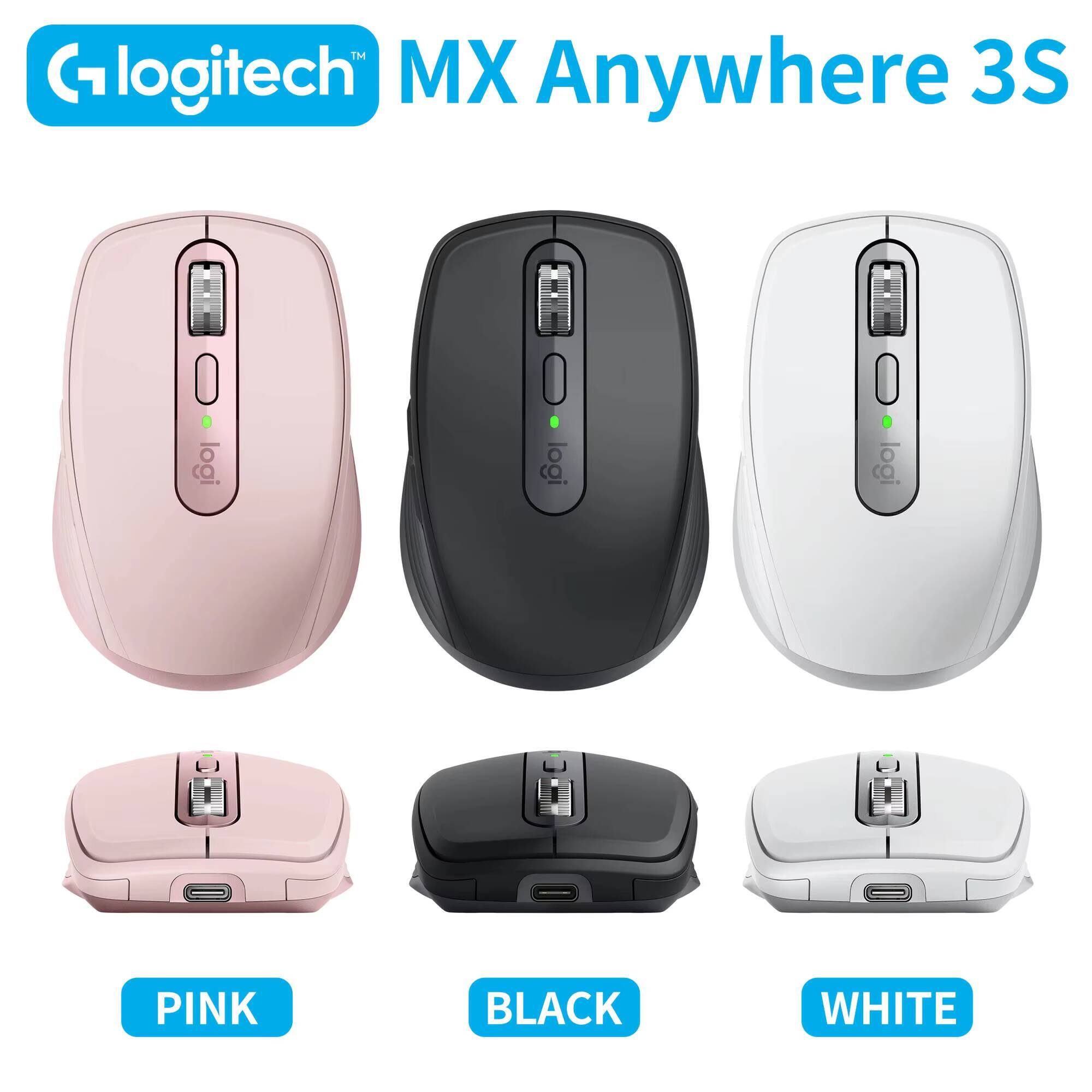 Mouse Sem Fio MX Anywhere 3S - - Office Tech And Space avaliação e preço